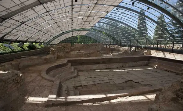 Foto: Staatliche Schlösser und Gärten Baden-Württemberg, Achim Mende Römische Badruine Badenweiler, Innenansicht