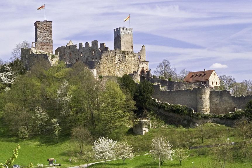 Panorama der Burg Burg Rötteln