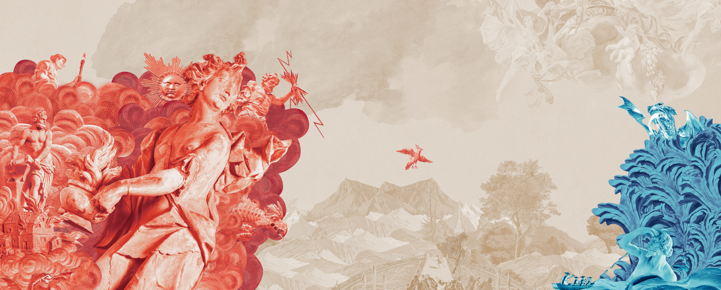 Illustration: Staatliche Schlösser und Gärten Baden-Württemberg, JUNG:Kommunikation GmbH Motiv der Staatlichen Schlösser und Gärten Baden-Württemberg zum Themenjahr 2023