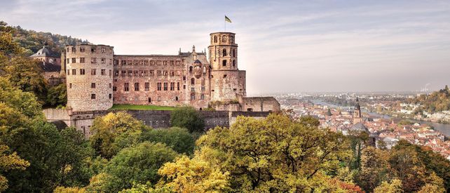 Schloss Heidelberg, Außenaufnahme