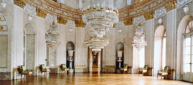 Residenzschloss Ludwigsburg, Innenansicht Raum 3