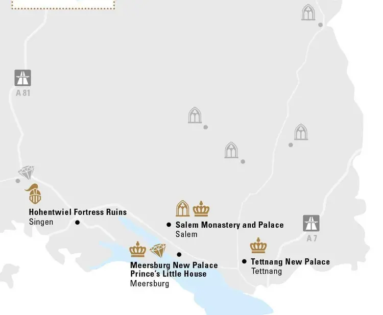 Illustration: Staatliche Schlösser und Gärten Baden-Württemberg, JUNG Kommunikation GmbH Lake Constance