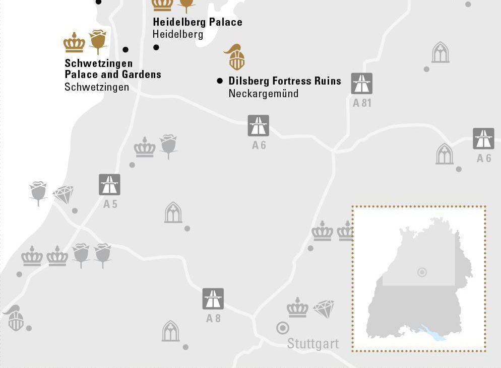 Proud residences of the Electoral Palatinate