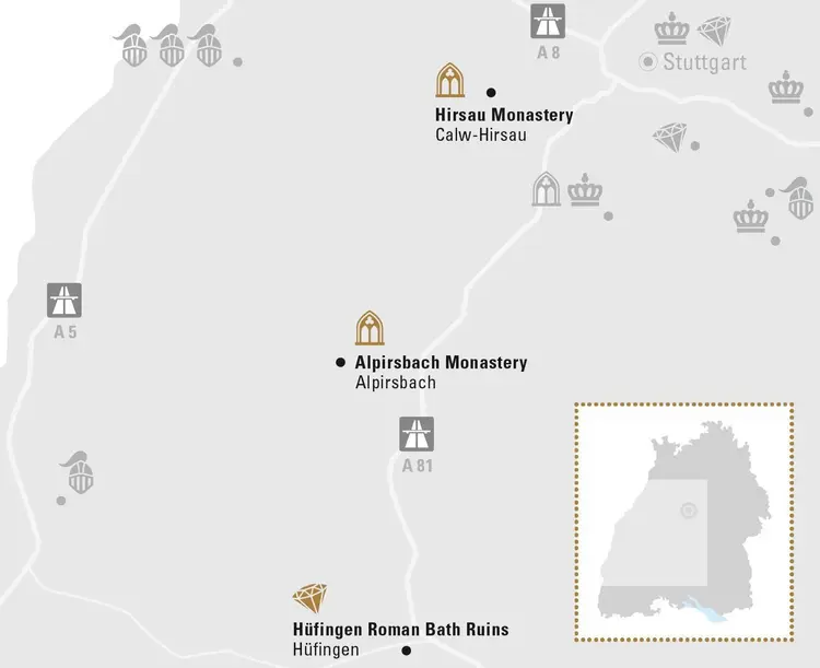 Illustration: Staatliche Schlösser und Gärten Baden-Württemberg, JUNG Kommunikation GmbH Black Forest