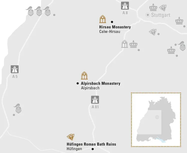 Illustration: Staatliche Schlösser und Gärten Baden-Württemberg, JUNG Kommunikation GmbH Black Forest