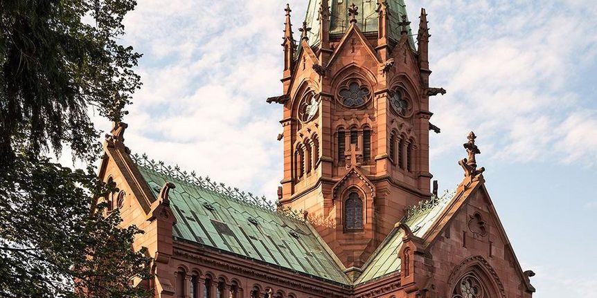 Foto: Staatliche Schlösser und Gärten Baden-Württemberg, Günther Bayerl Großherzogliche Grabkapelle Karlsruhe von außen