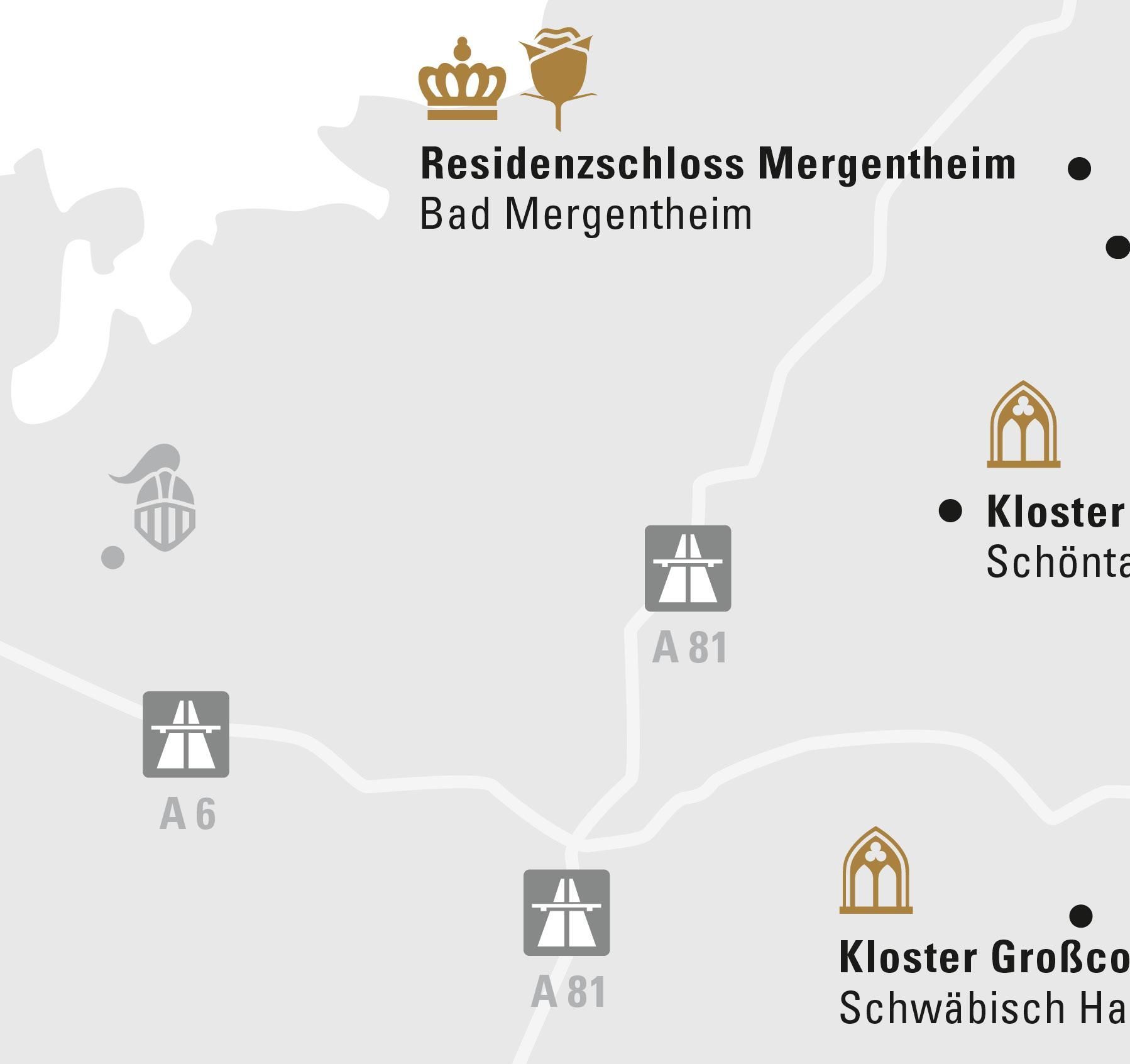 Karte der Region "Verborgene Schatzkästchen im Nordosten"